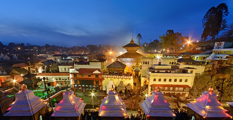 Maha Shivaratri festival in nepal and pashupatinath temple